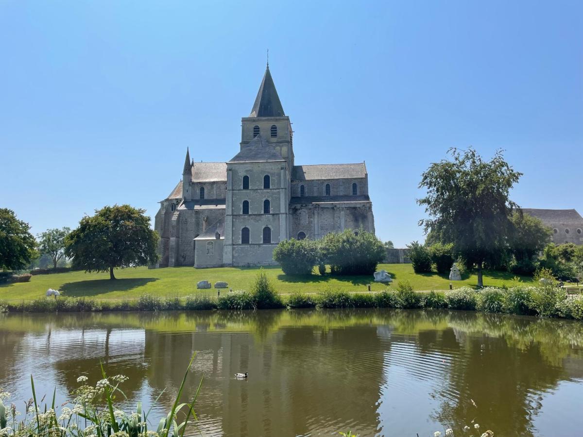 Villa La Maringote à Cerisy-la-Foret Extérieur photo